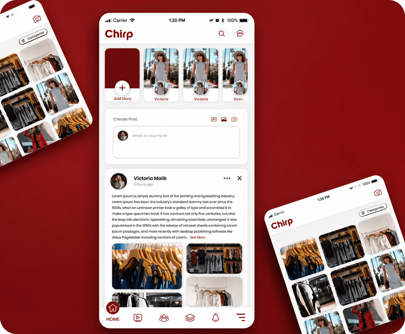 Chirp product interface